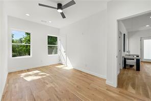 1030 Coleman Street Southwest Atlanta, GA 30310 - Photo 32 of 42 a view of livingroom with hardwood floor and a ceiling fan