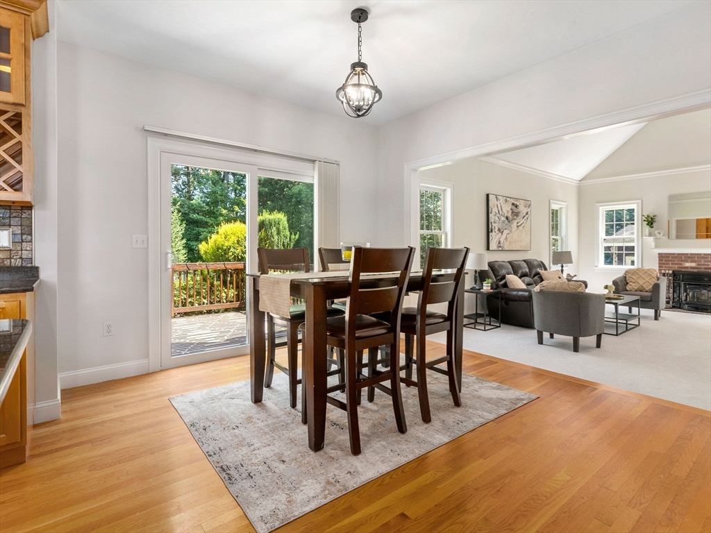 13 Breakneck Hill Road, Unit 1 Hopkinton, MA 01748 - Photo 16 of 37 a view of a dining room with furniture window and wooden floor