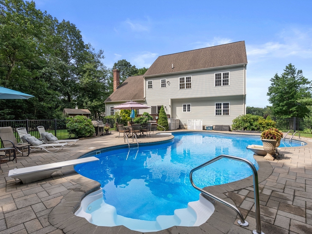 13 Breakneck Hill Road, Unit 1 Hopkinton, MA 01748 - Photo 5 of 37 a view of a swimming pool with lounge chair