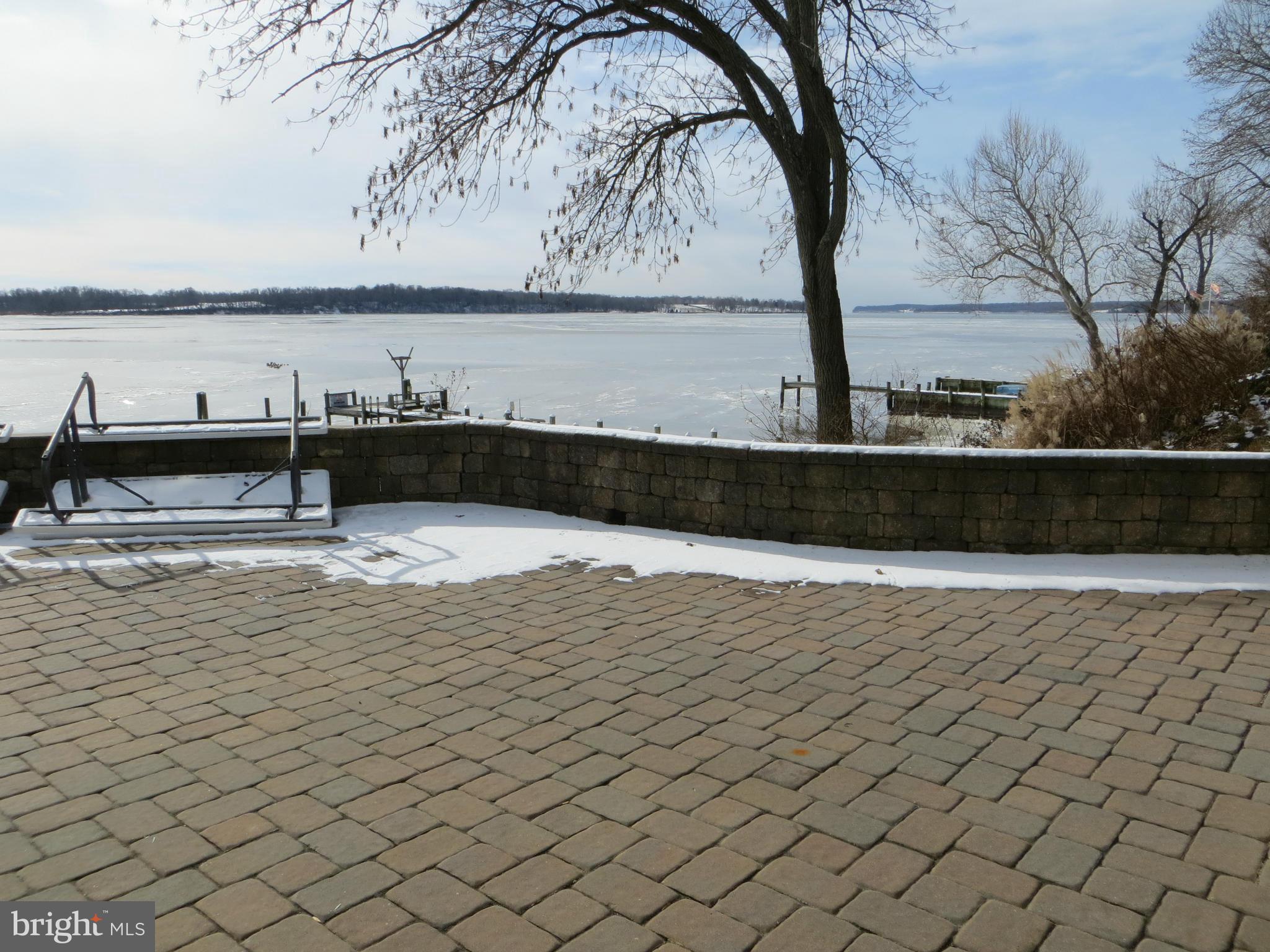1763 Town Point Road Chesapeake City, MD 21915 - Photo 26 of 29 PATIO VIEW OF THE RIVER