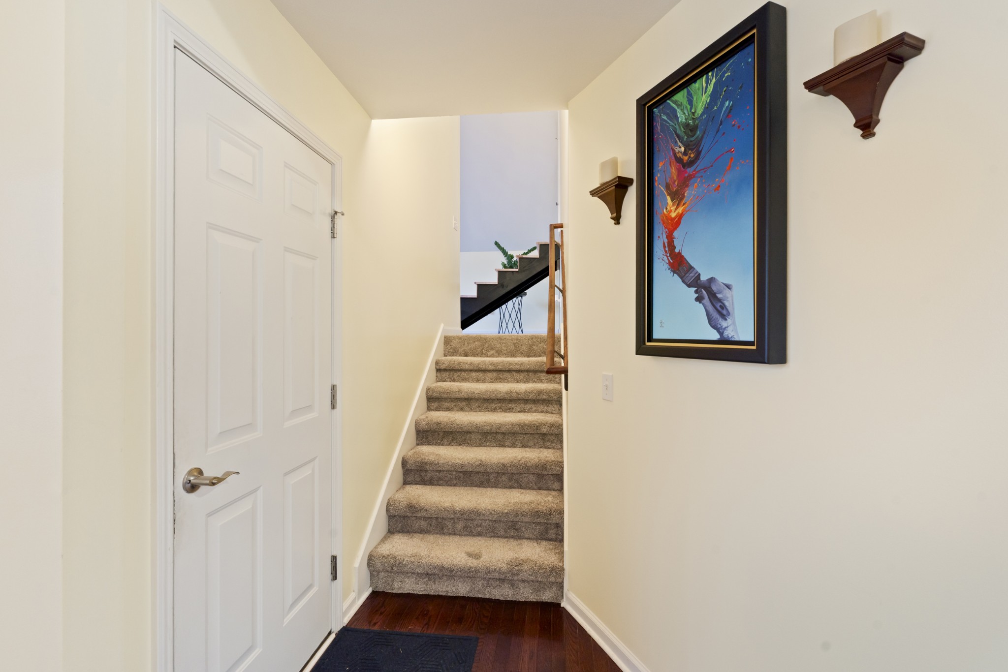 5037 Summit Drive Greenbrier, TN 37073 - Photo 14 of 53 a view of a hallway with stairs and of entryway