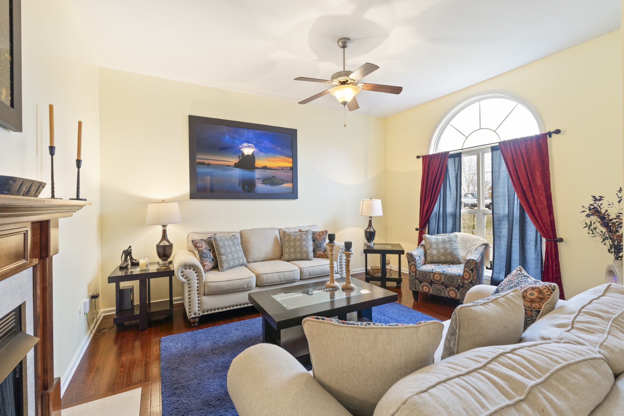 5037 Summit Drive Greenbrier, TN 37073 - Photo 3 of 53 a living room with furniture and a mirror