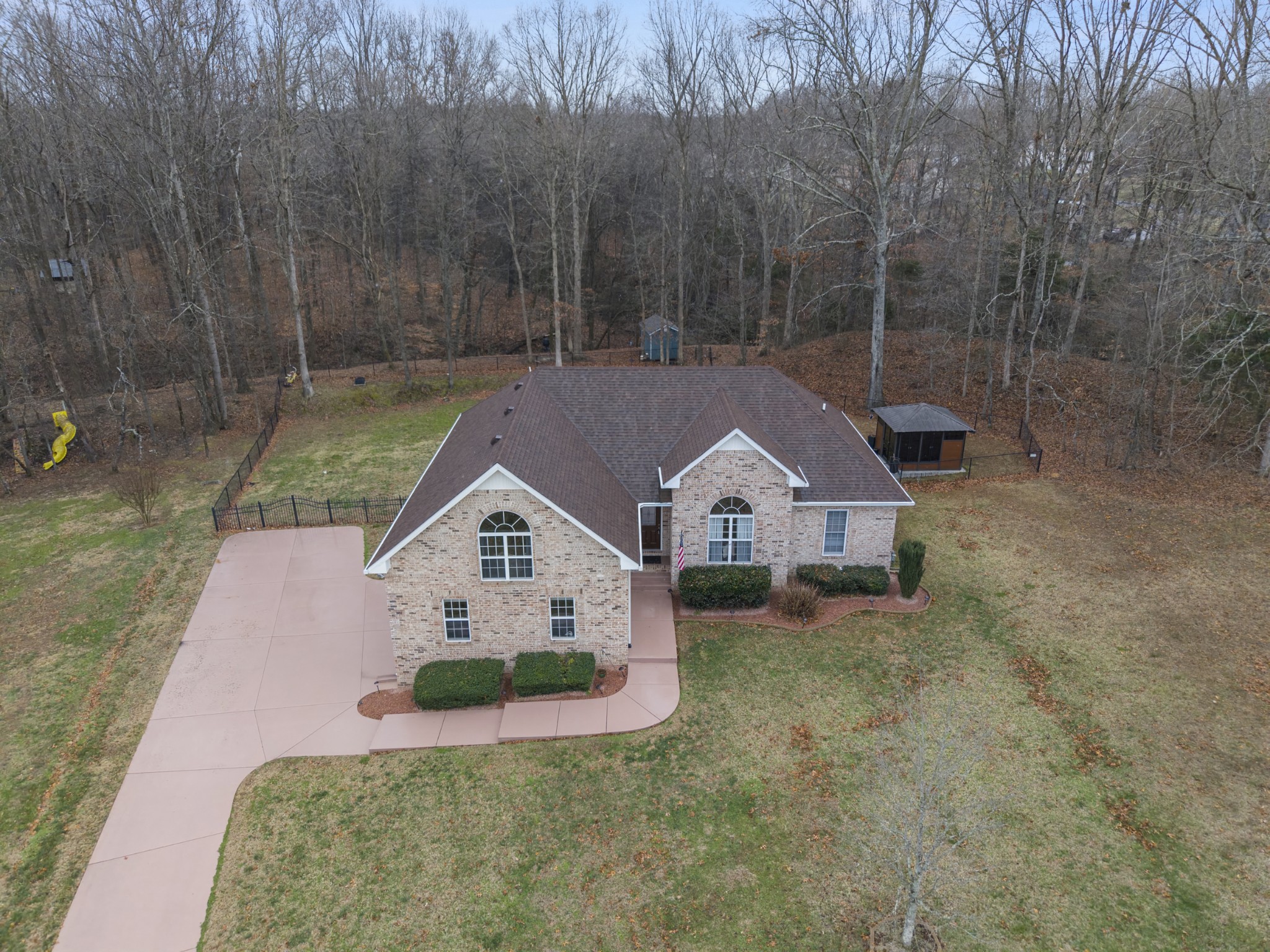 5037 Summit Drive Greenbrier, TN 37073 - Photo 43 of 53 a view of a house with a yard and pathway