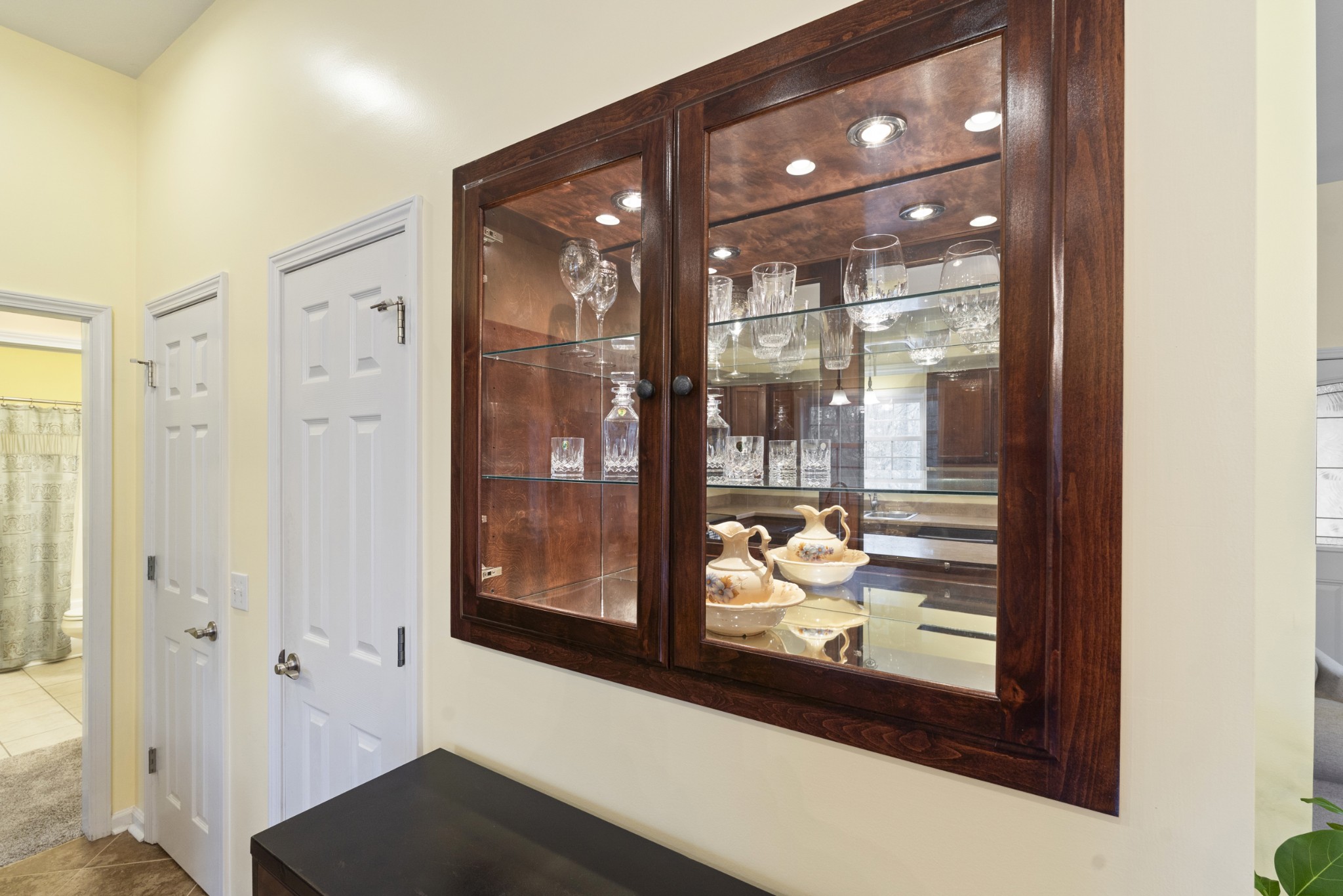 5037 Summit Drive Greenbrier, TN 37073 - Photo 8 of 53 a view of a hallway with a wooden door and windows
