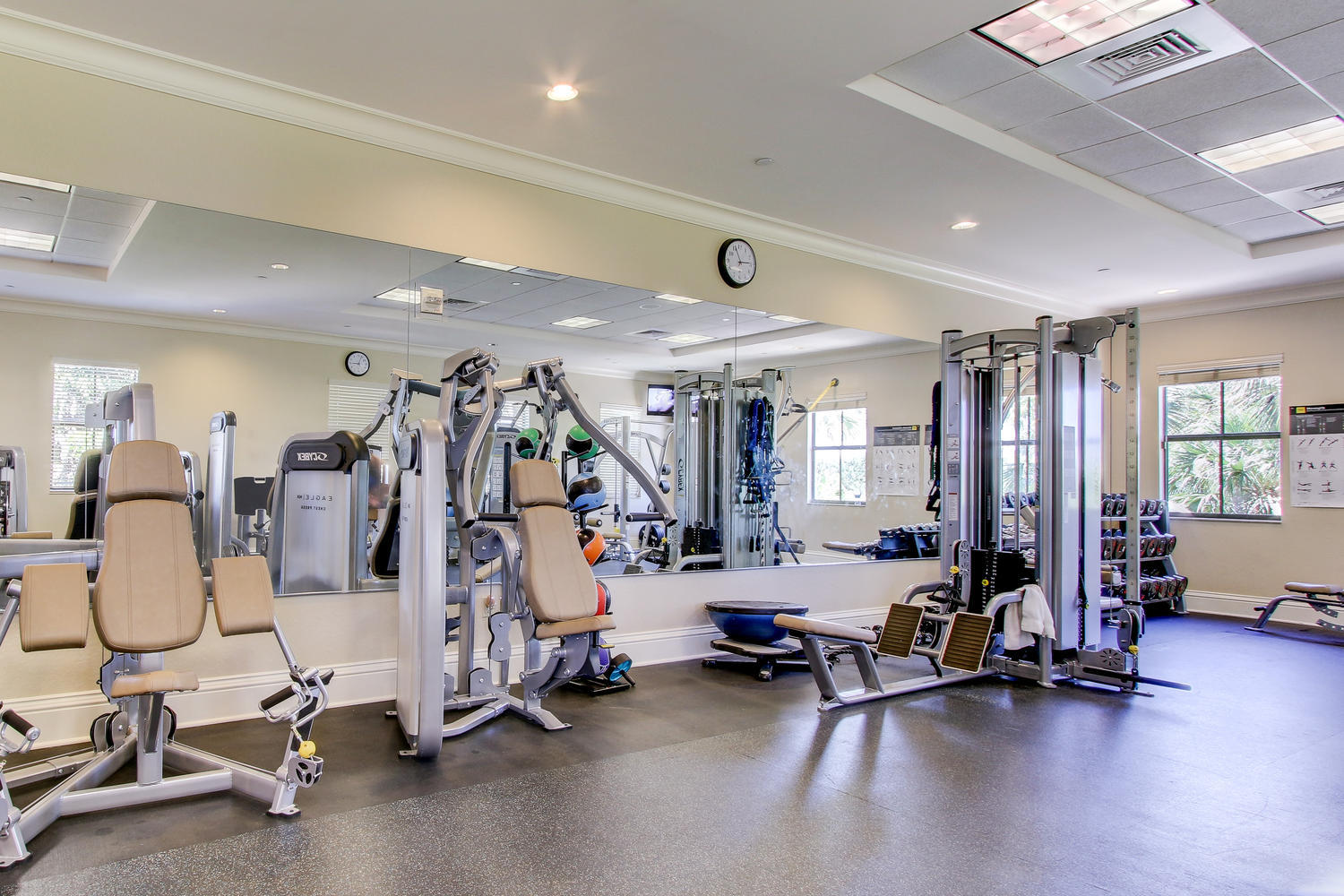 17746 Lake Azure Way Boca Raton, FL 33496 - Photo 40 of 50 a view of a room with gym equipment
