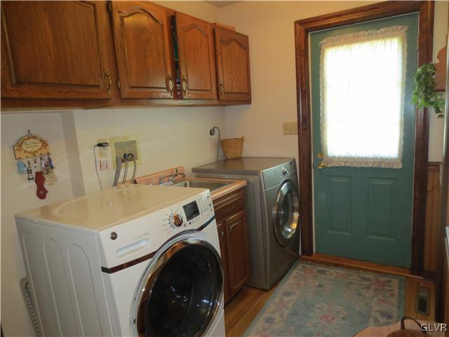 851 Bangor Road Nazareth, PA 18064 - Photo 18 of 49 a utility room with dryer and washer