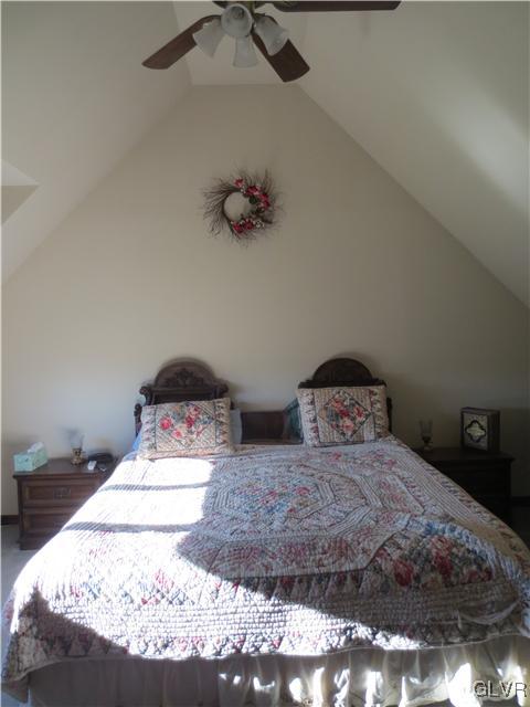 851 Bangor Road Nazareth, PA 18064 - Photo 34 of 49 a bedroom with a bed and a potted plant on dresser