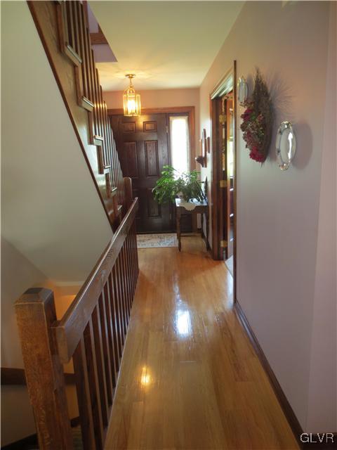 851 Bangor Road Nazareth, PA 18064 - Photo 10 of 49 a view of entryway and hall with wooden floor