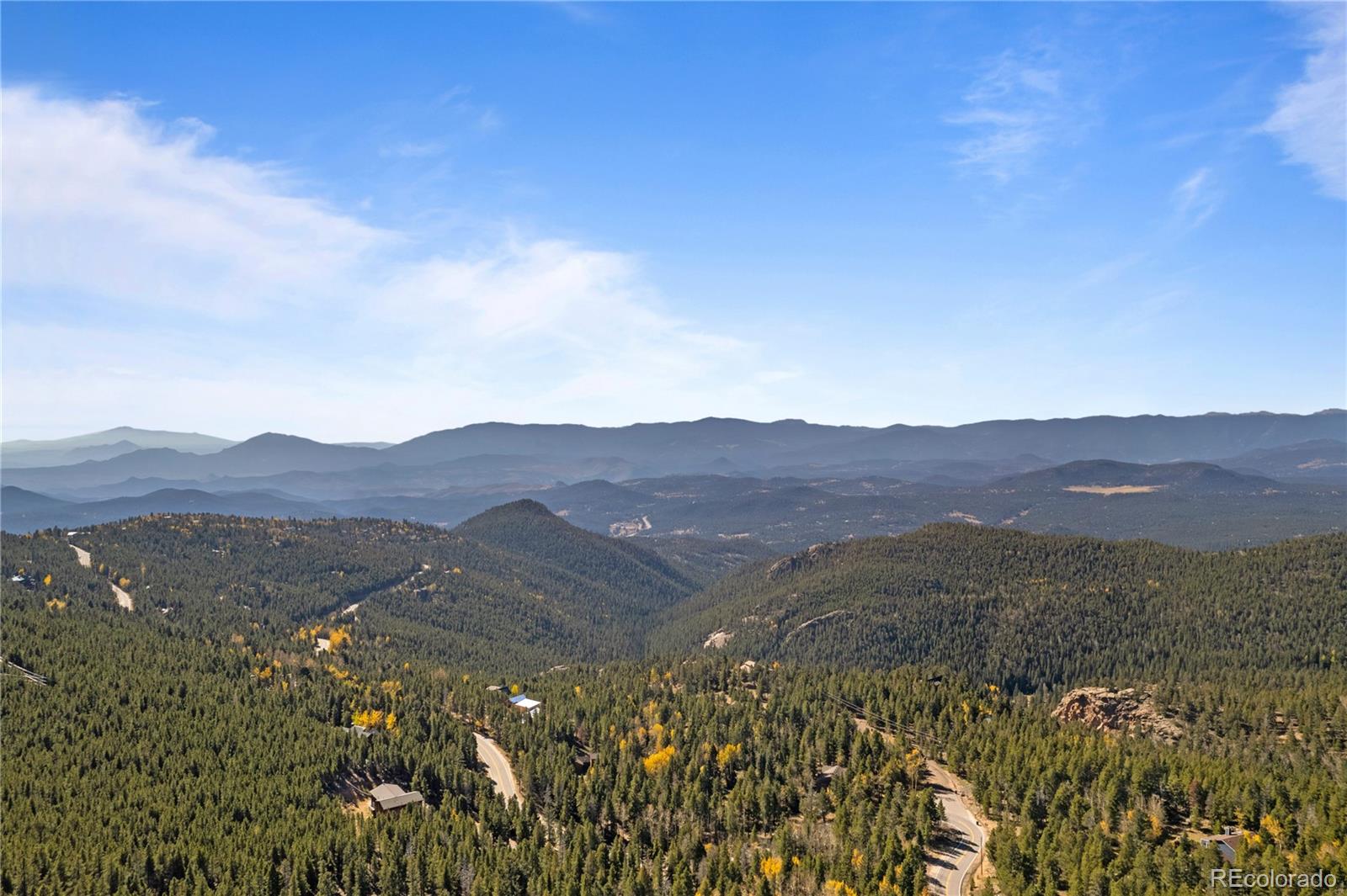 10684 Beas Drive Conifer, CO 80433 - Photo 38 of 38 a view of an mountain with an outdoor space