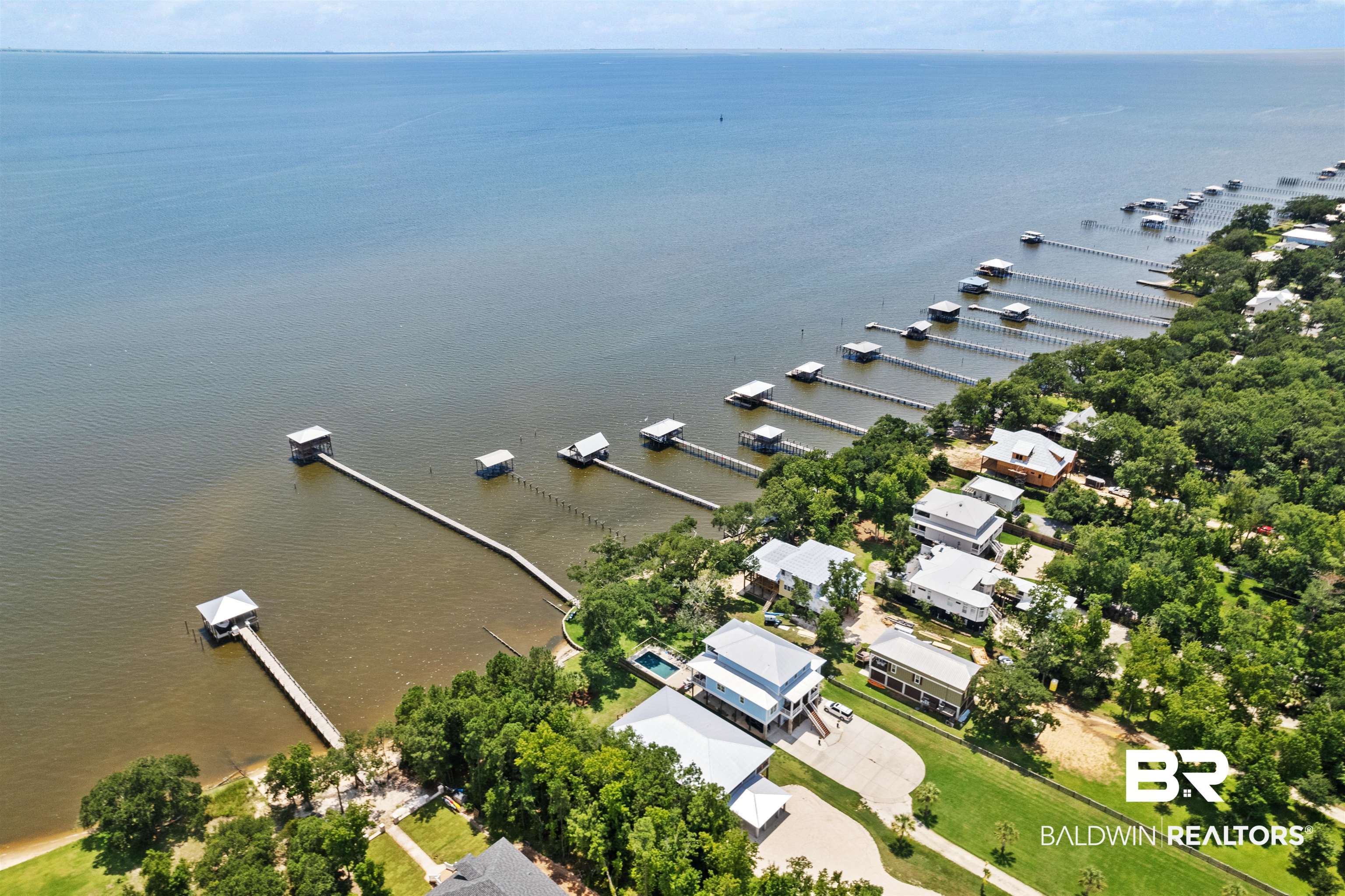 10507 County Road 1 Fairhope, AL 36532 - Photo 59 of 59 Birds eye view of property featuring a water view