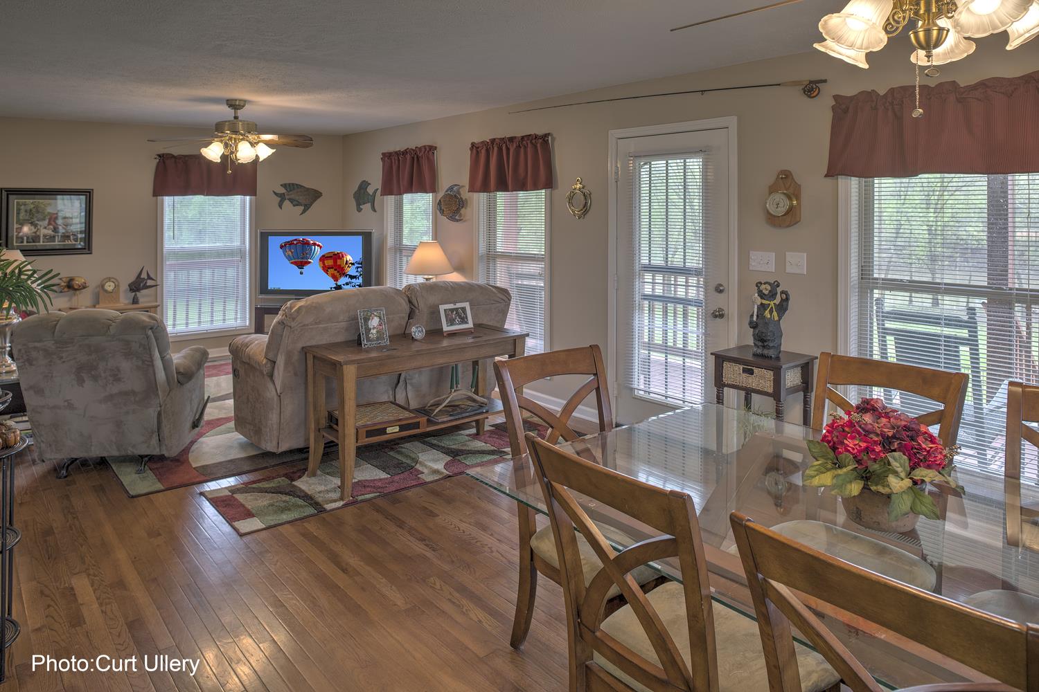 1385 Col James Hardin Road Clifton, TN 38425 - Photo 5 of 11 a view of a livingroom and dining room