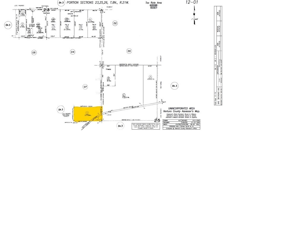 16689 Lockwood Valley Road Frazier Park, CA 93225 - Photo 17 of 17 Assessor Map.jpg