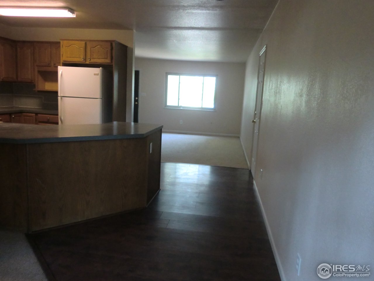 Kitchen into Family Room