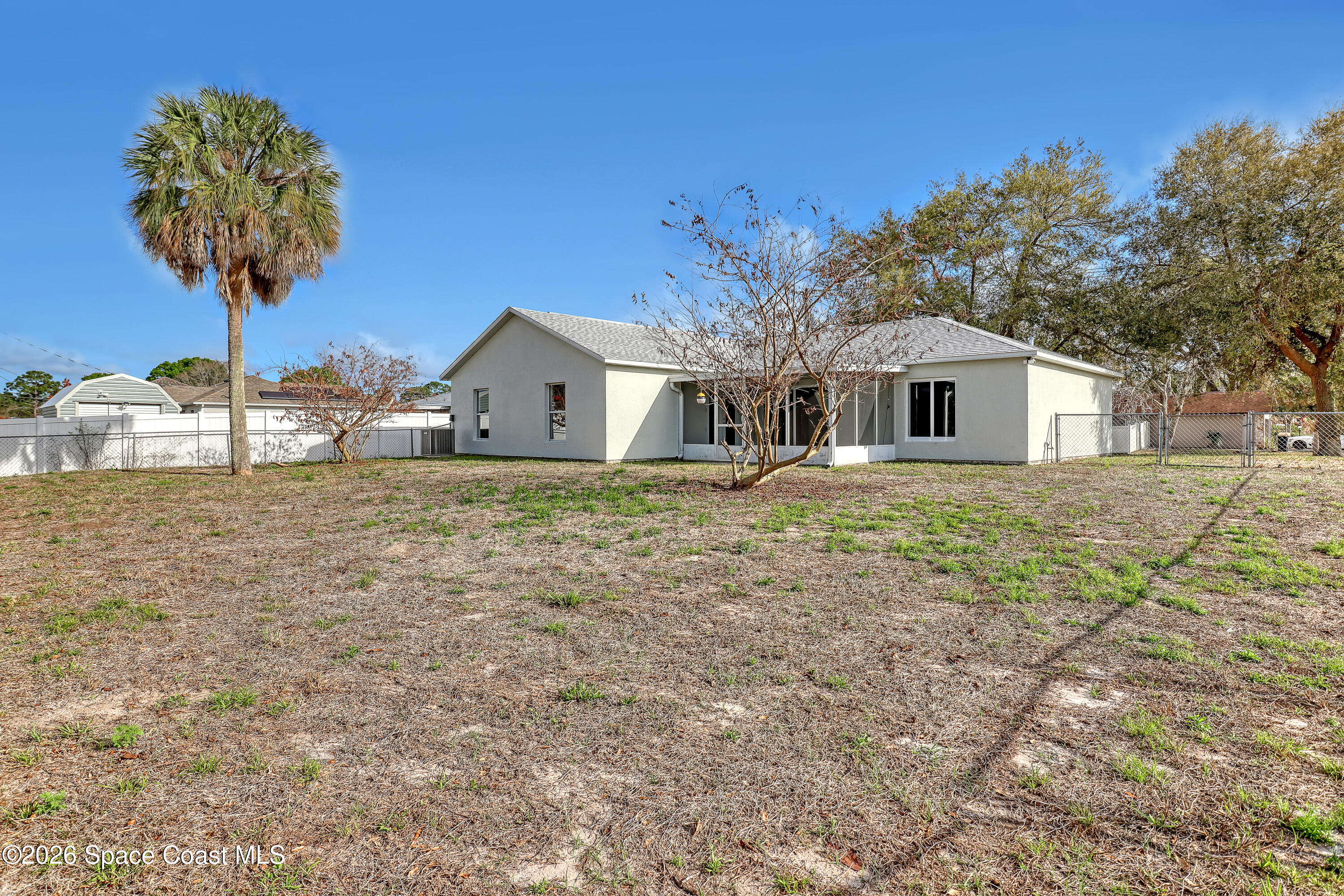 903 Raleigh Road Southeast Palm Bay, FL 32909 - Photo 28 of 30 Backyard