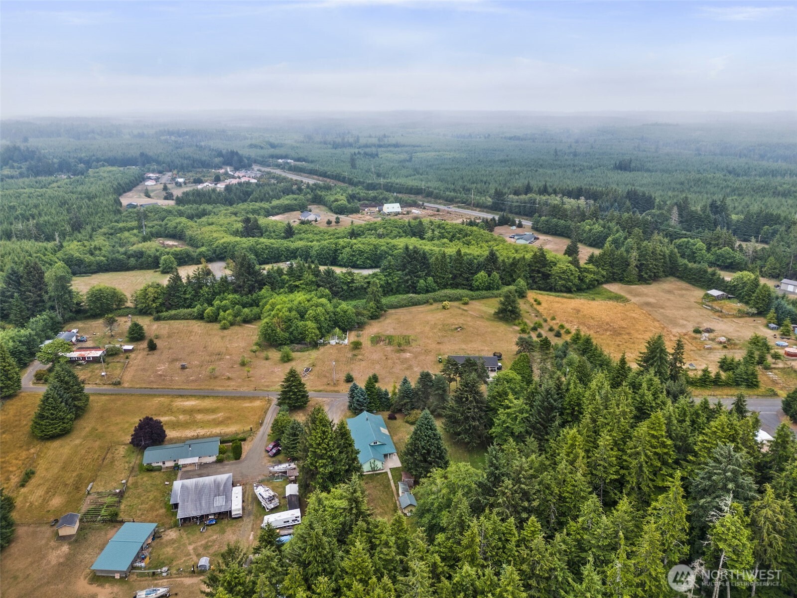 33 Rustemeyer Road Aberdeen, WA 98520 - Photo 8 of 39 an aerial view of residential house with outdoor space