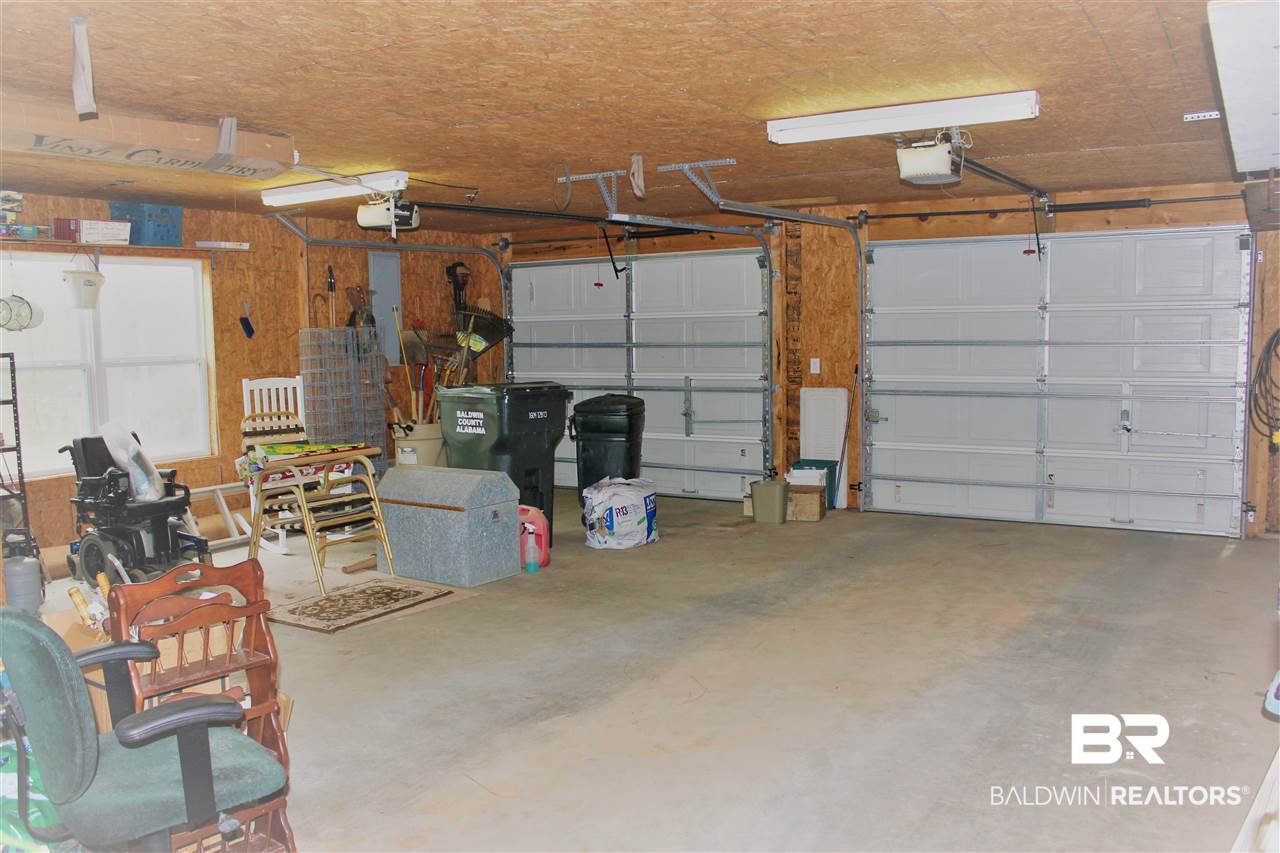 17921 Kingway Road Seminole, AL 36574 - Photo 19 of 29 Oversize garage has work area at rear.