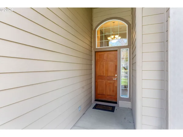 a view of a entryway door of the house