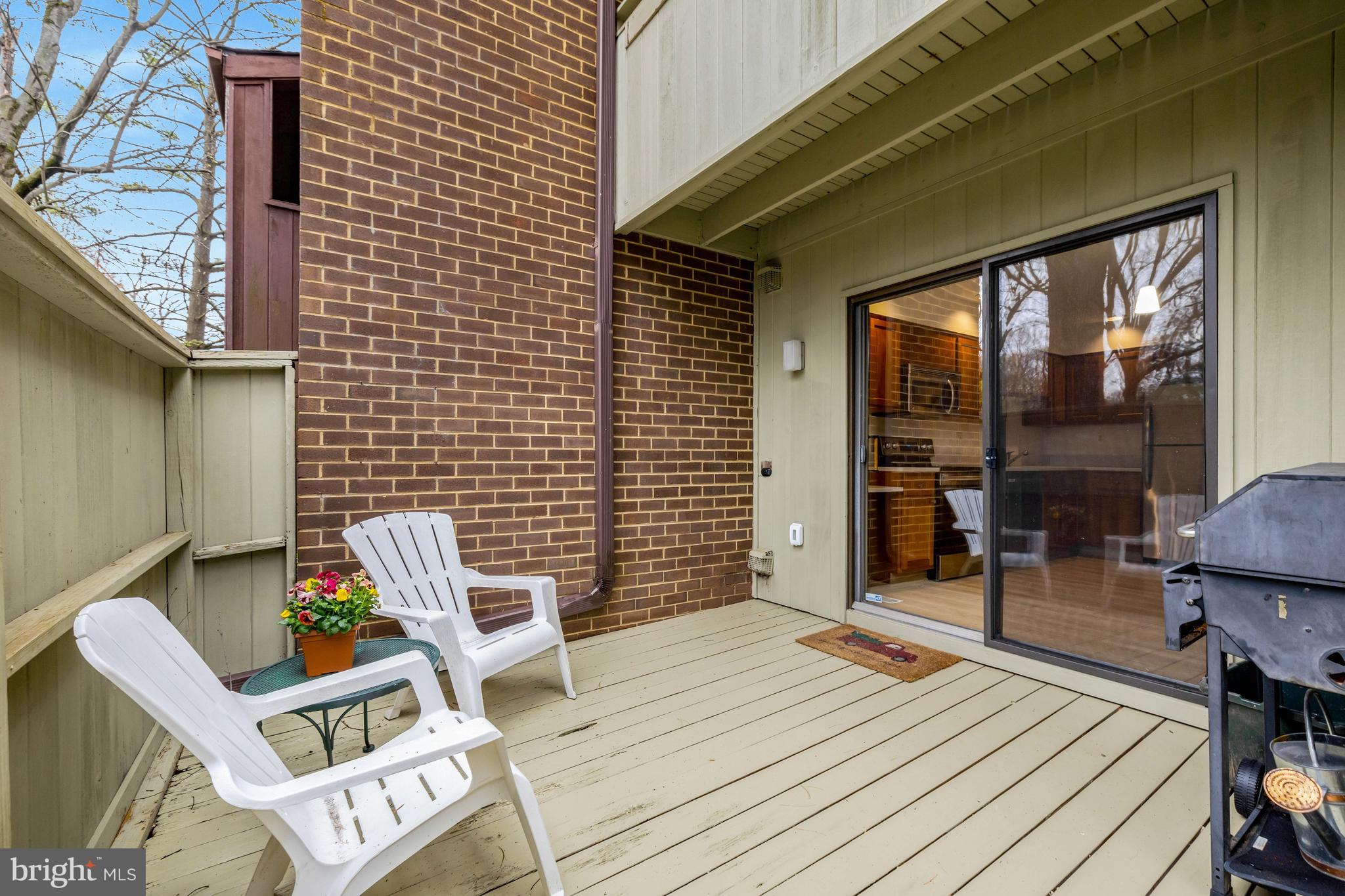 1752 Wainwright Drive Reston, VA 20190 - Photo 10 of 51 Private front deck off Kitchen