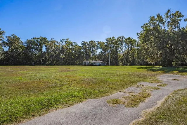 a view of a house with a garden