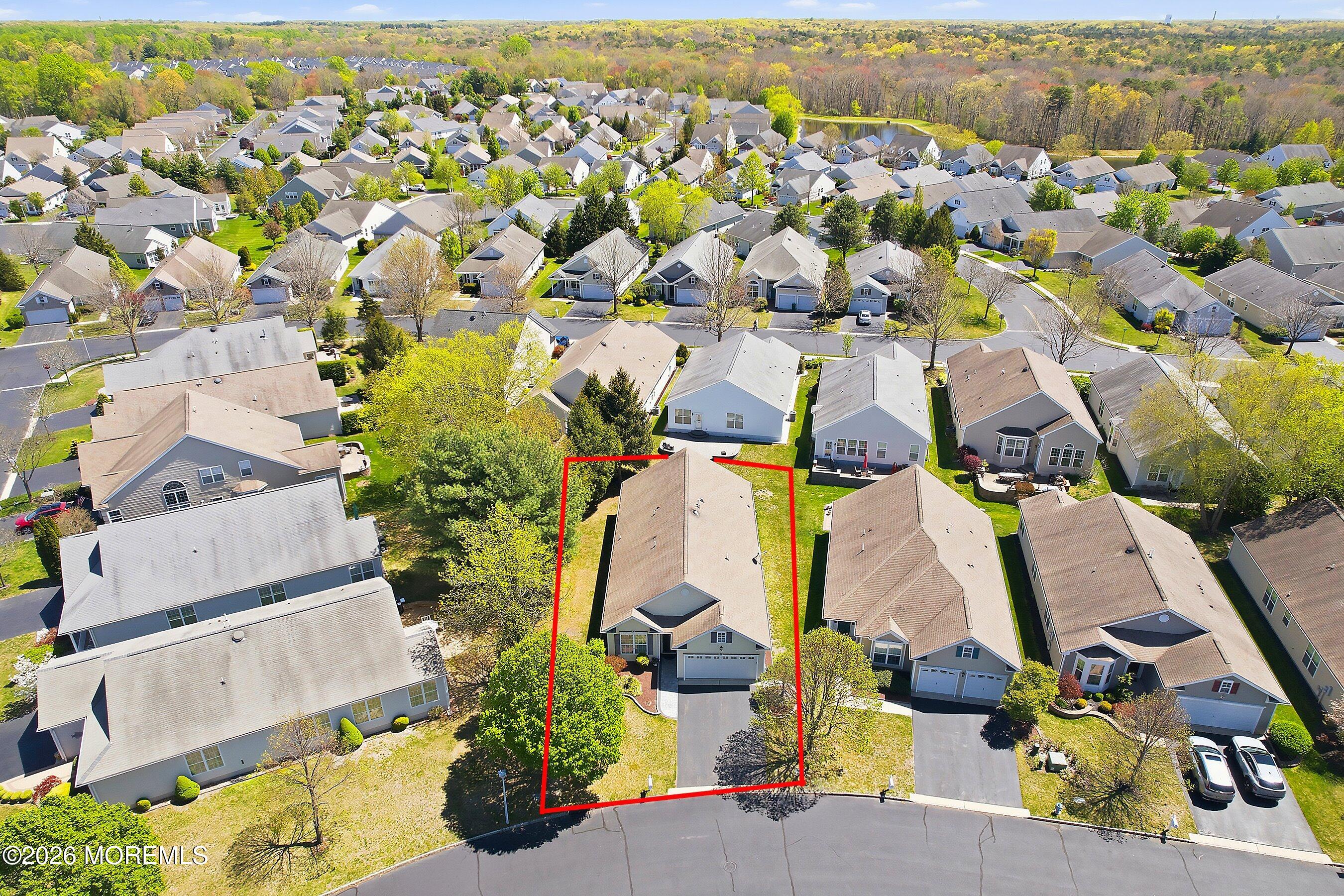 38 Banstead Way Jackson, NJ 08527 - Photo 47 of 50 02-Front Aerial OUTLINE