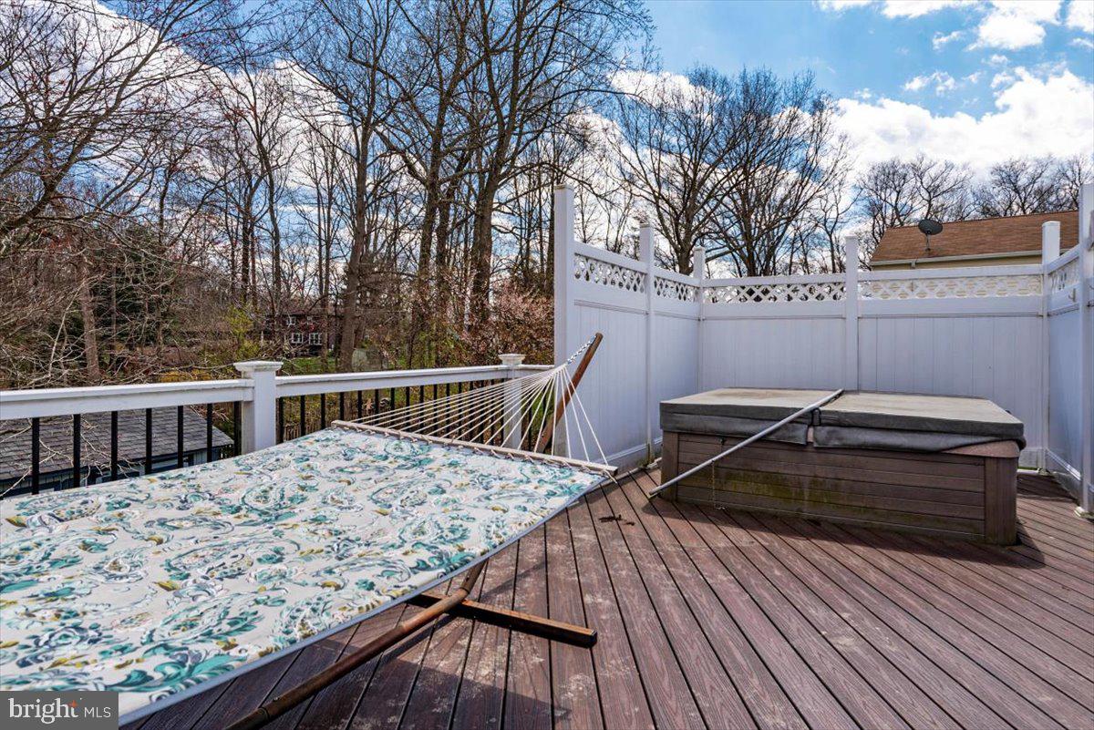 2167 Tulsa Road Sykesville, MD 21784 - Photo 21 of 37 Private deck with hot tub off primary