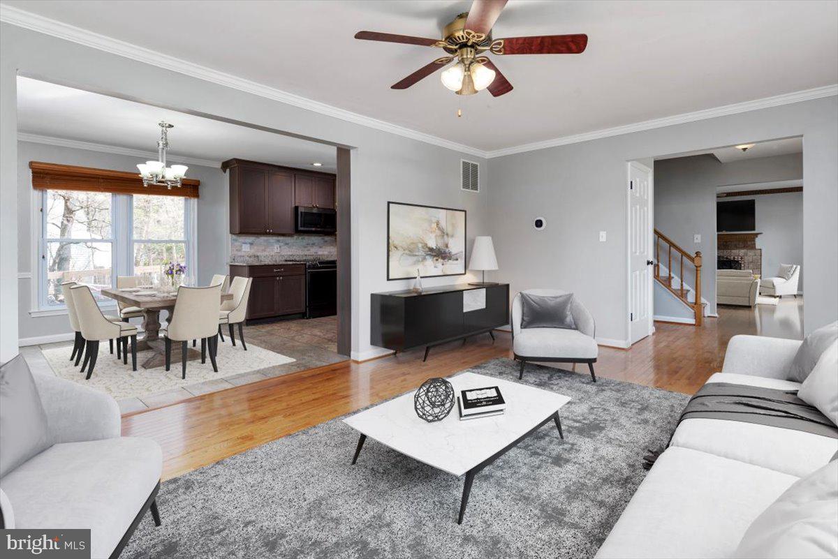 Beautiful front room off the foyer