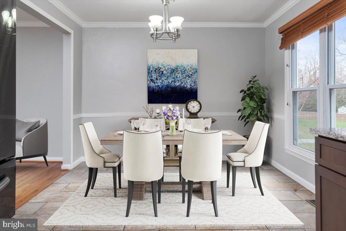 Eat in dining room- multiple options