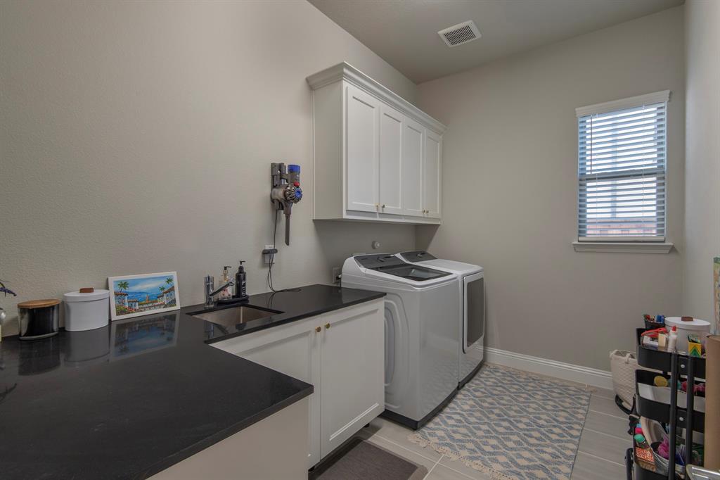 16650 Nightshade Road Frisco, TX 75033 - Photo 35 of 40 a view of a kitchen with sink and cabinets