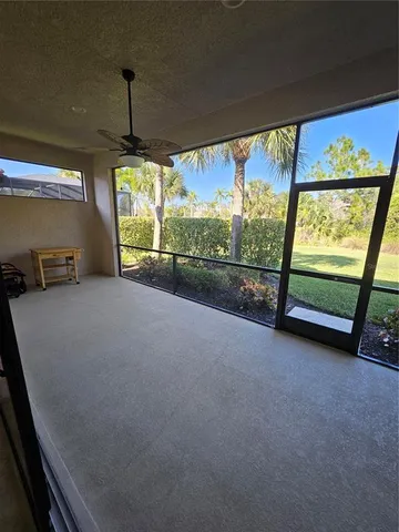 a view of a room with window
