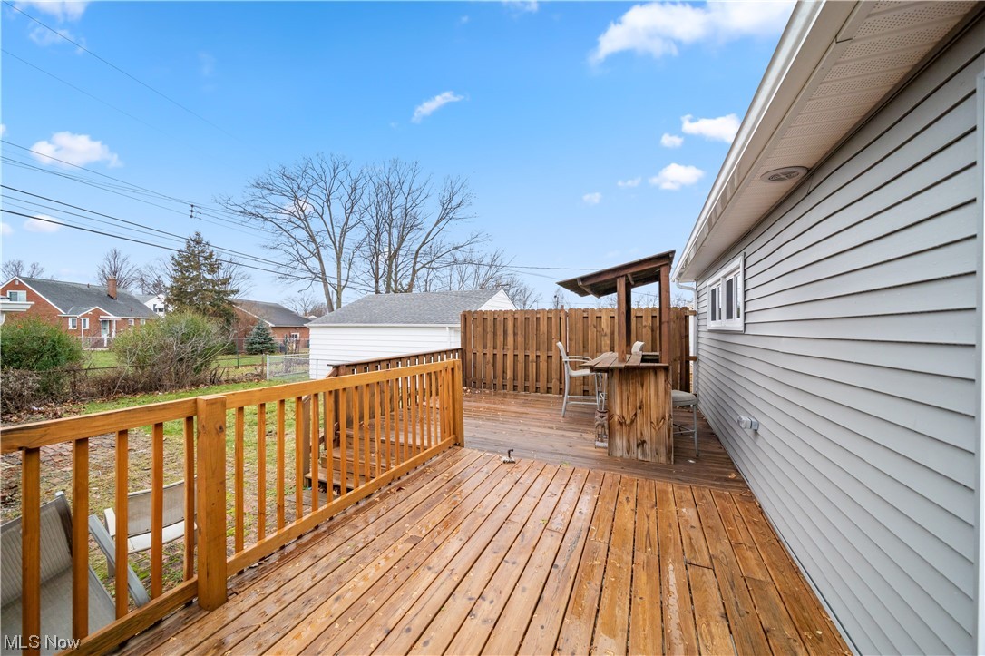 684 Sterling Road Wickliffe, OH 44092 - Photo 4 of 35 View of wooden terrace