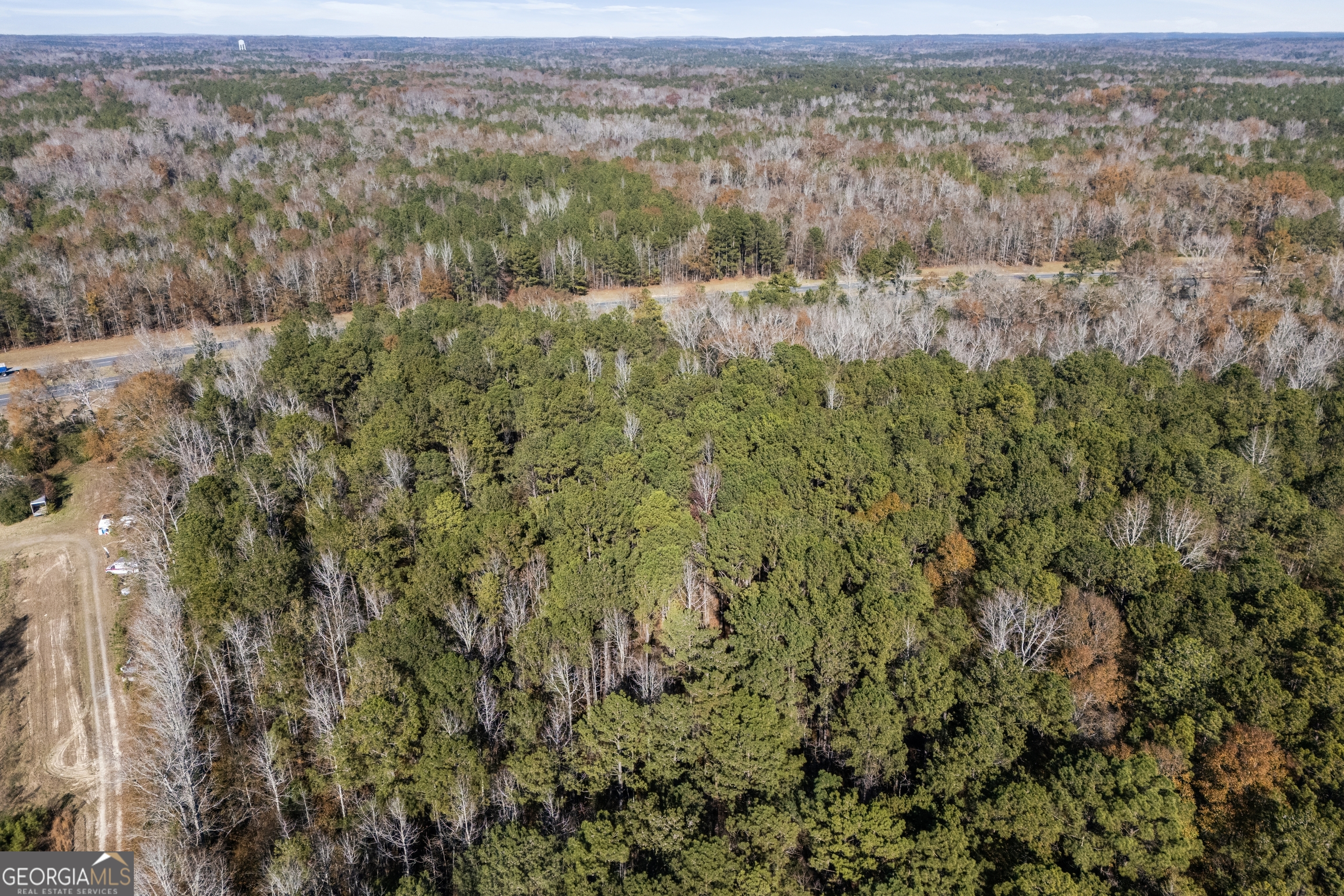 4057 Pope Road Midland, GA 31820 - Photo 8 of 15 an aerial view of residential houses with outdoor space and trees