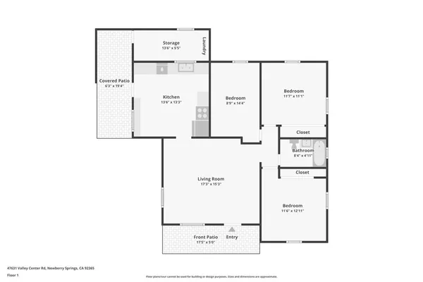 $225,000 | 47631 Valley Center Road, Newberry Springs, CA 92365