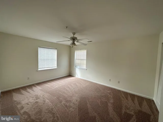 a view of a room with rack on the wall