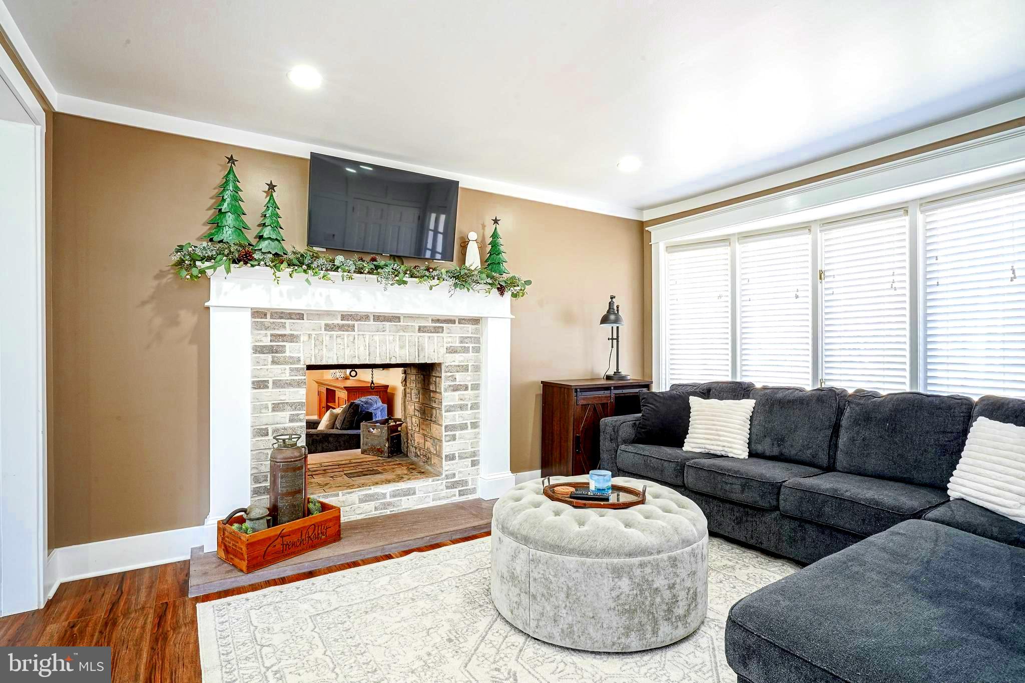 19 Sandra Lane Tabernacle, NJ 08088 - Photo 6 of 30 Living Room Fireplace