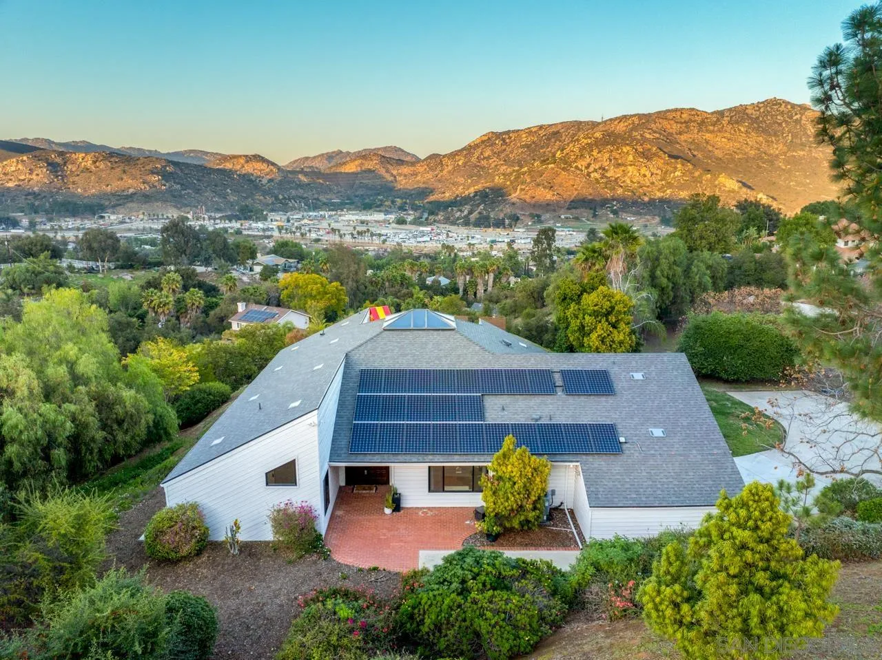 11869 Hi Ridge Road Lakeside, CA 92040 - Photo 1 of 73 an aerial view of a house with a yard