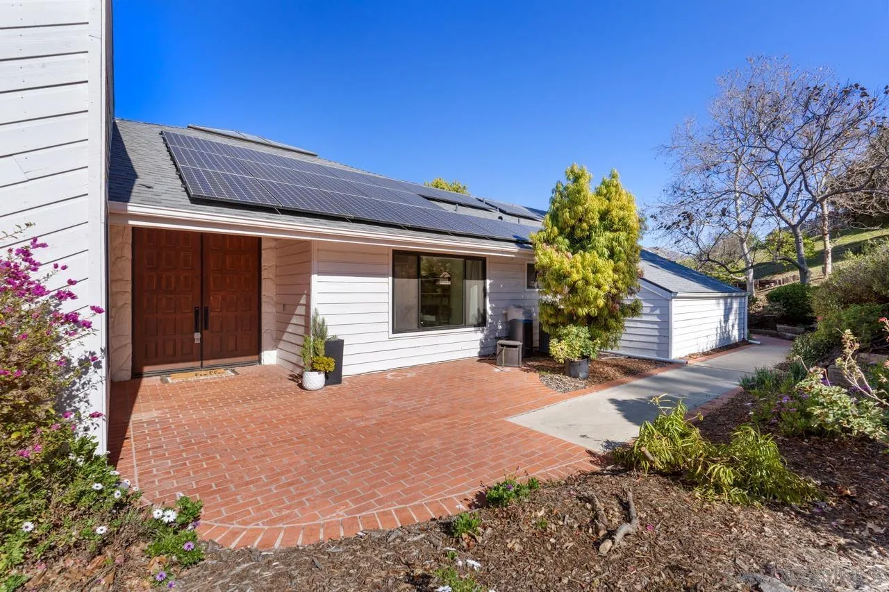 11869 Hi Ridge Road Lakeside, CA 92040 - Photo 11 of 73 a front view of a house with garden
