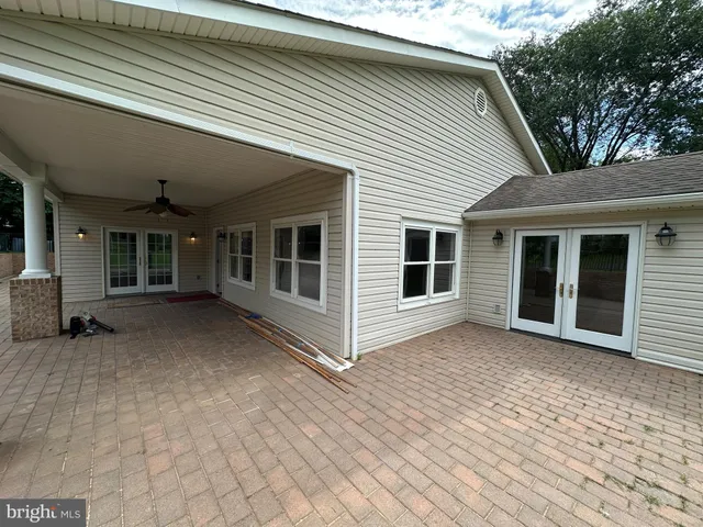 a view of a house with a balcony