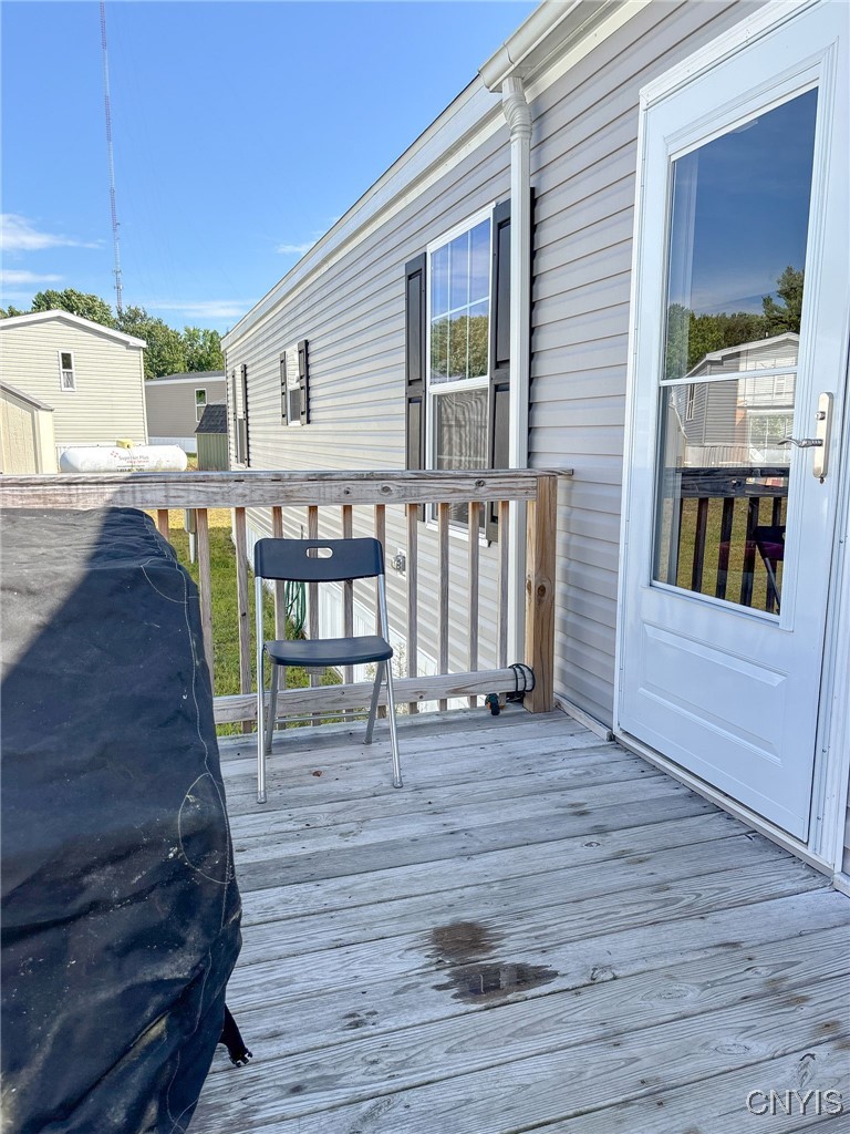 388 County Rte 11 West Monroe, NY 13167 - Photo 5 of 39 Front deck and door