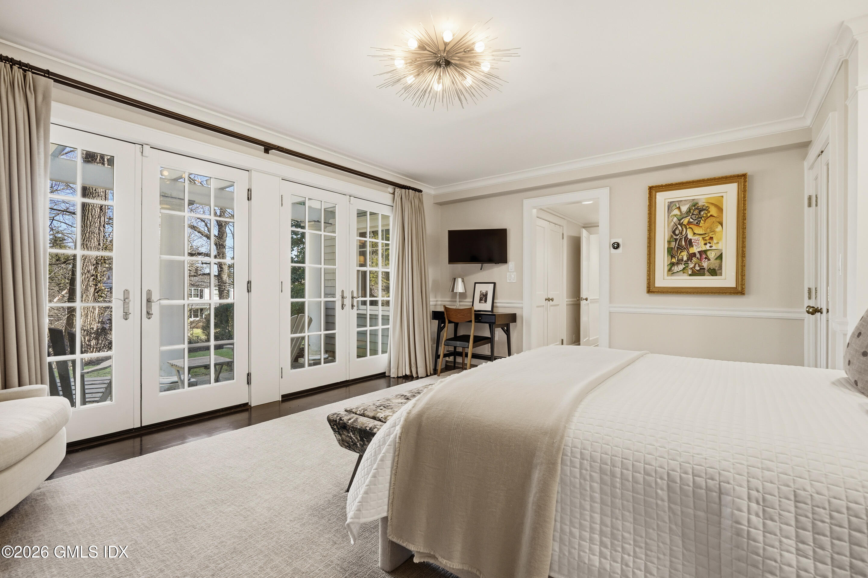 8 Willowmere Avenue Riverside, CT 06878 - Photo 38 of 50 Guest BR w French Doors