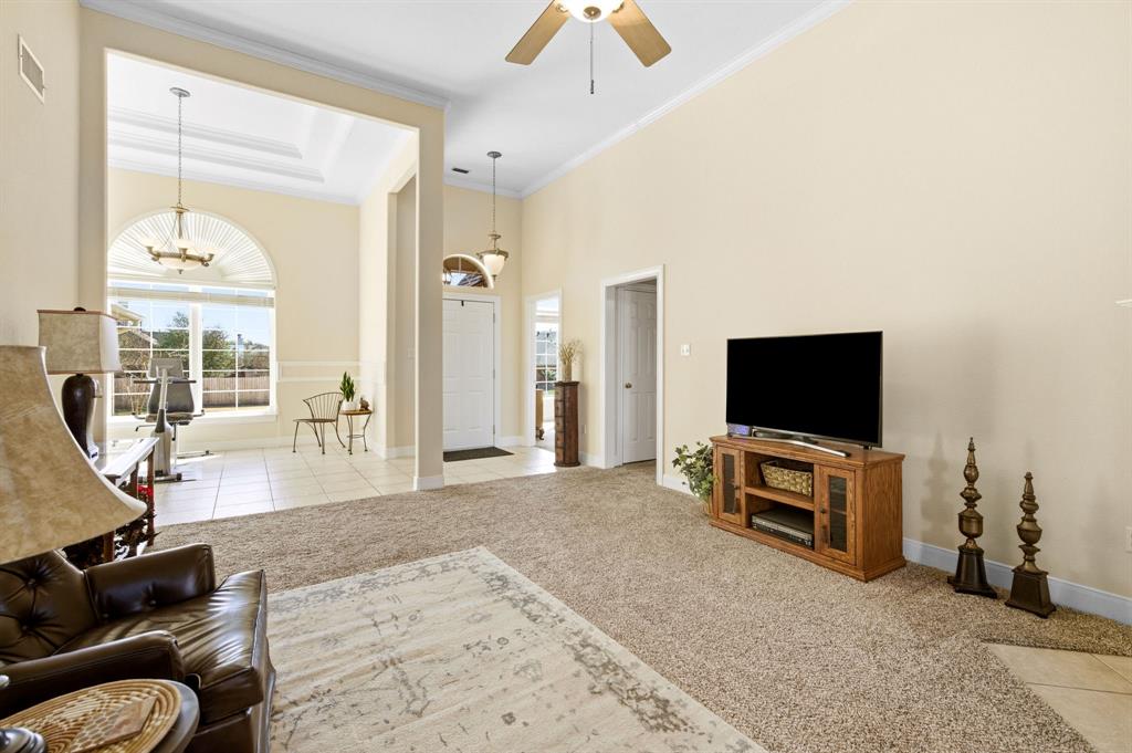 8718 Ranch Road Abilene, TX 79602 - Photo 9 of 40 View from living room looking towards formal dining area.