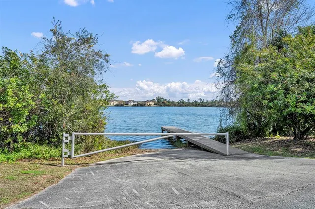 a view of a bench in a yard