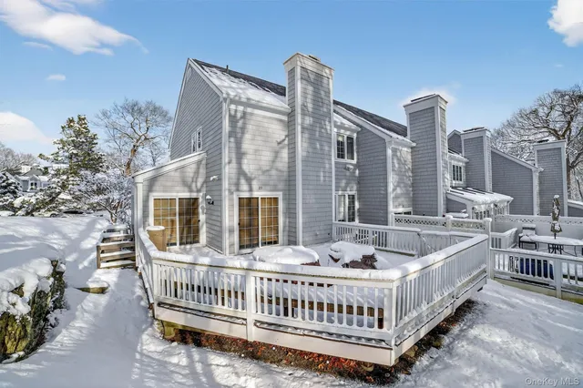 a view of road and trees