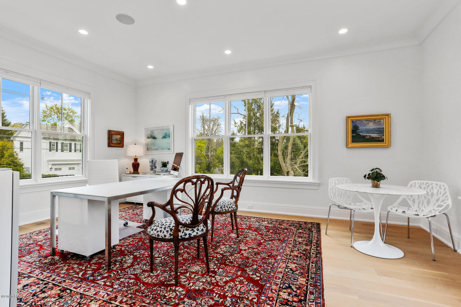 6 Perkley Lane Riverside, CT 06878 - Photo 20 of 52 a living room with furniture and a large window