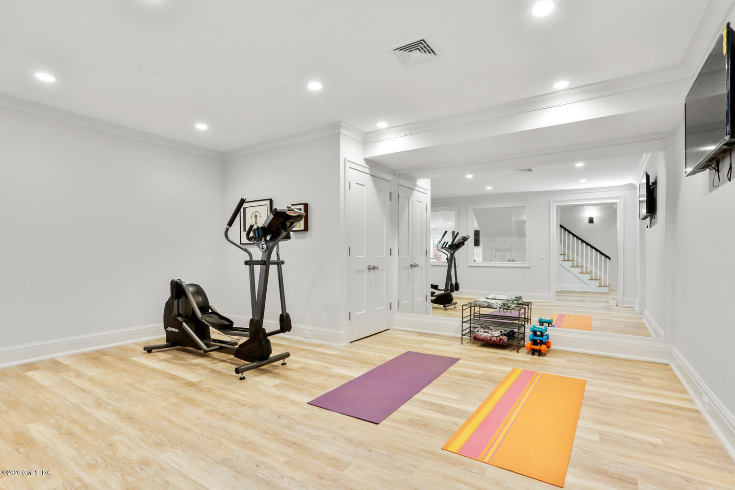 6 Perkley Lane Riverside, CT 06878 - Photo 35 of 52 a view of a room with gym equipment