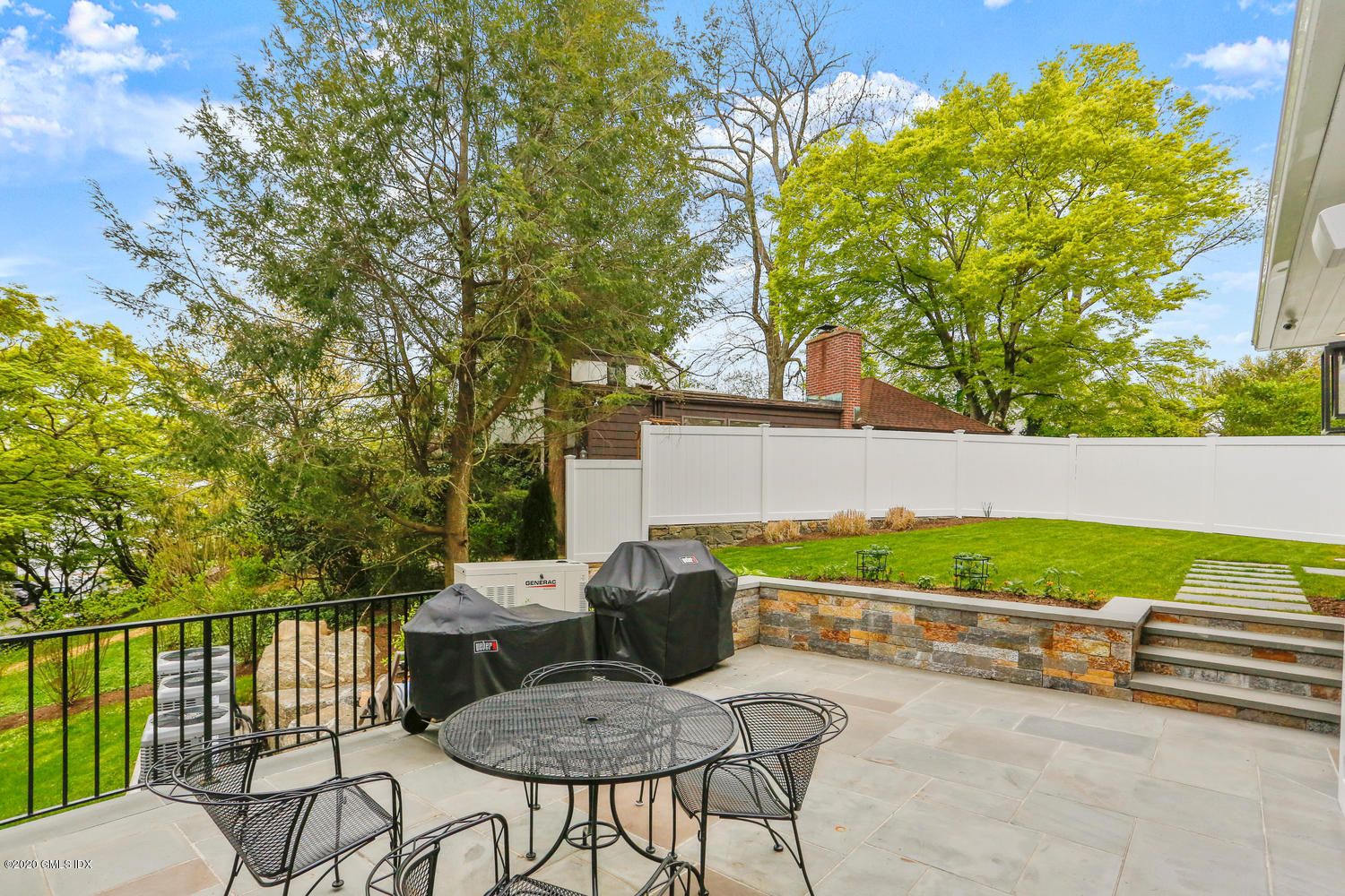 6 Perkley Lane Riverside, CT 06878 - Photo 44 of 52 a view of a chairs and table in patio