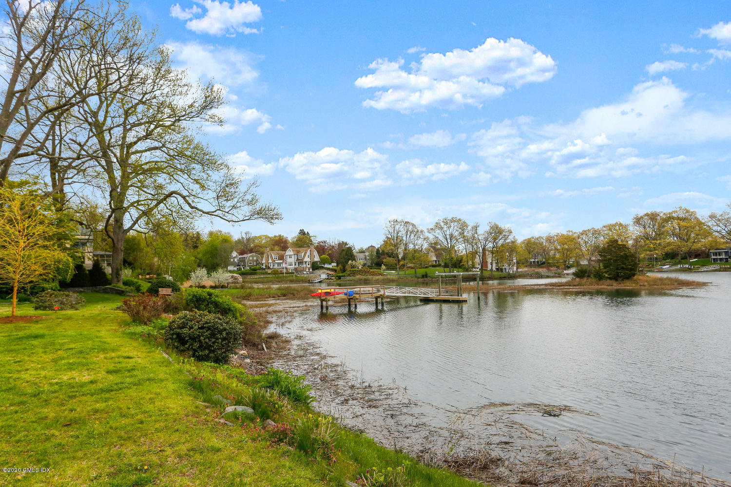 6 Perkley Lane Riverside, CT 06878 - Photo 47 of 52 a view of a lake with houses
