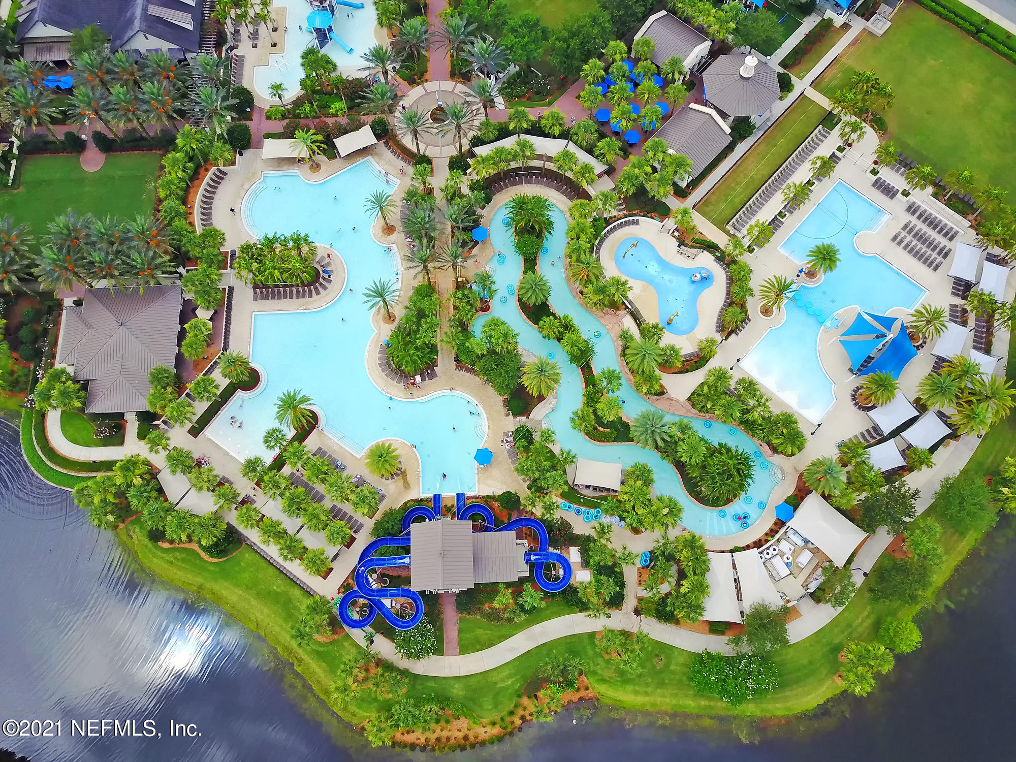 109 Spring Tide Way Ponte Vedra, FL 32081 - Photo 46 of 61 Nocatee Splash Park Aerial