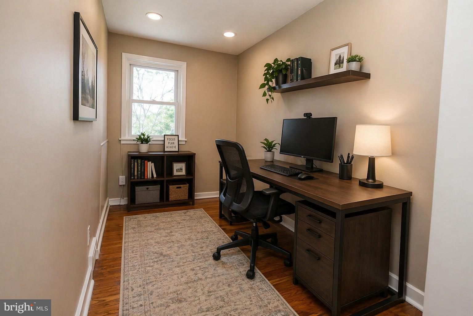 1012 Wells Street Conshohocken, PA 19428 - Photo 21 of 29 a view of a workspace with furniture and a window