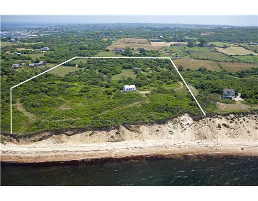 919 Champlin Road Block Island, RI 02807 - Photo 2 of 11 Aerial View. View of entire property showing boundaries