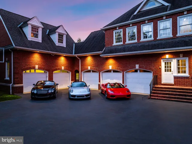 a car parked in front of a building